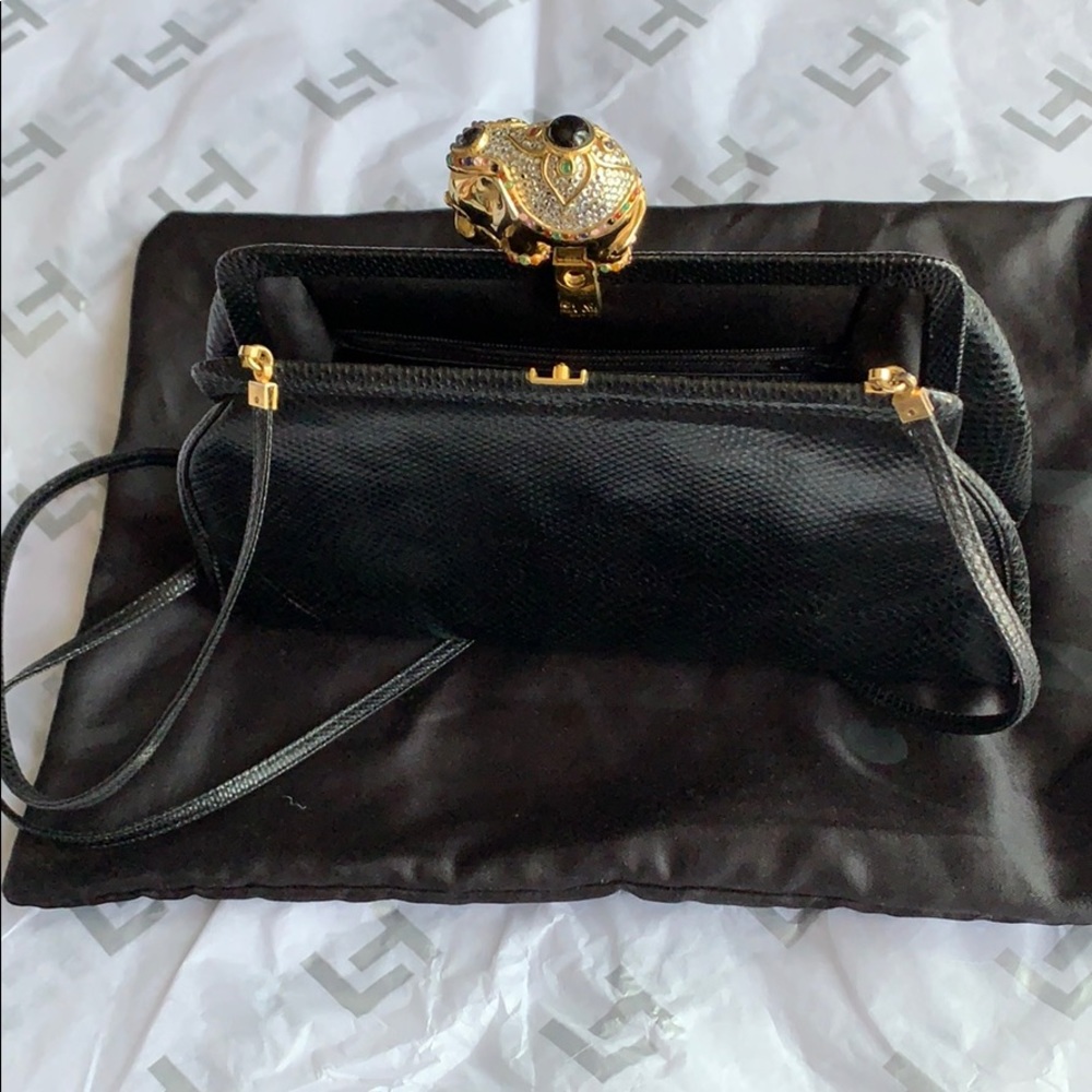 Judith Leiber Vintage Clutch and Shoulder 👛